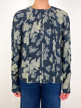 Kavi Blouse in Minuit