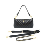 Enchanted in Black Crinkle Leather