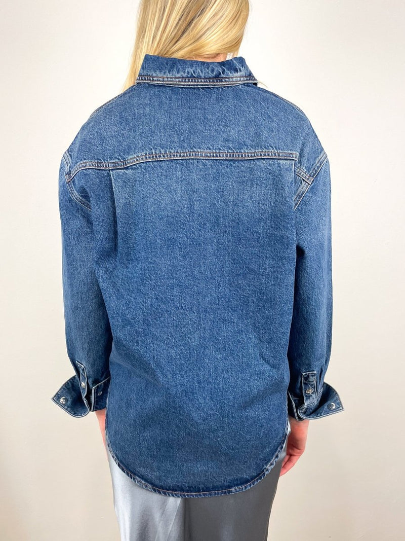 Dante Shirt in Mosaic Blue - The Shoe Hive