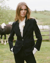Darlis Blouse in Dove - The Shoe Hive
