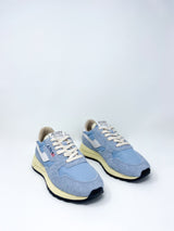 Reelwind Low Sneakers Nylon Suede White/Blue