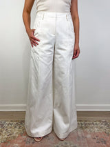 Dee's Trouser in Ivory - The Shoe Hive