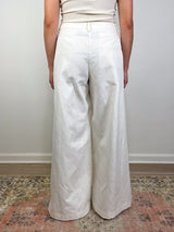 Dee's Trouser in Ivory - The Shoe Hive