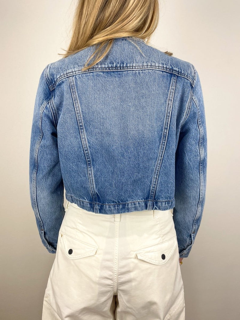 Devin Collarless Jacket in Cecil exclusive at The Shoe Hive