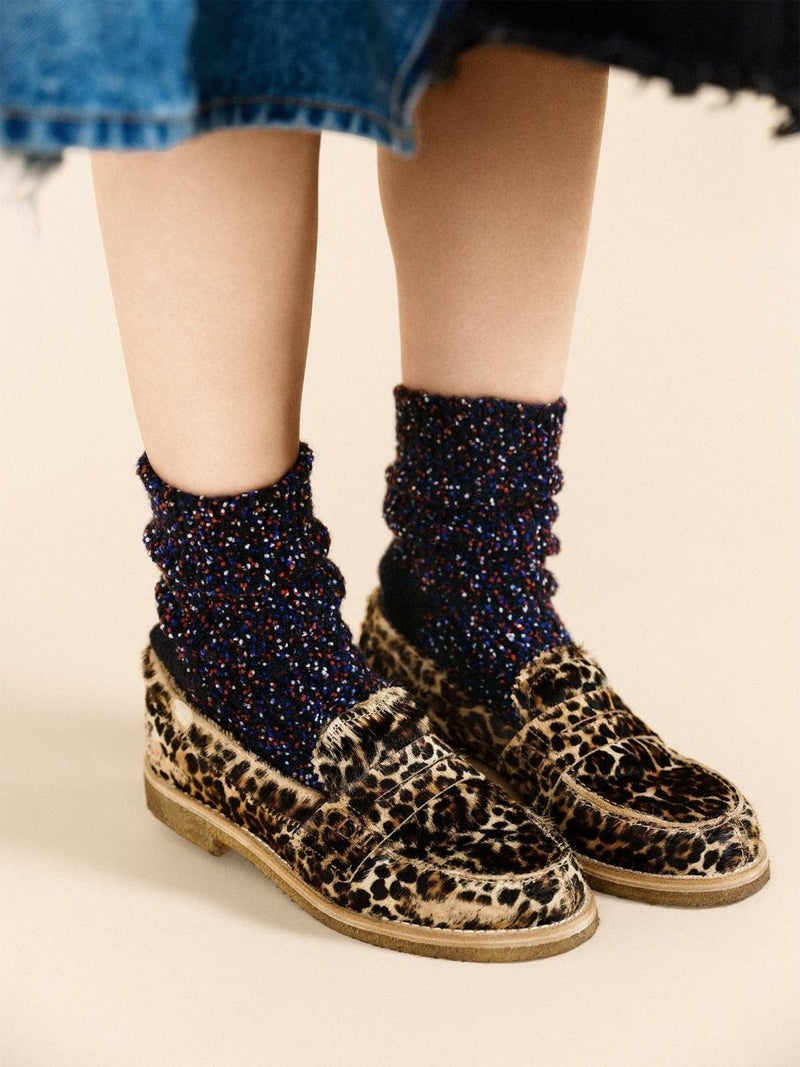 Disco Short Crew in Navy - The Shoe Hive