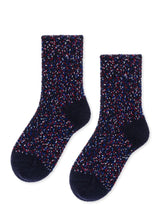 Disco Short Crew in Navy - The Shoe Hive