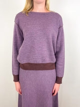 Dobrich Pullover Sweater in Prune/Plum - The Shoe Hive