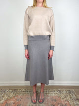 Dobrich Pullover Sweater in Sand/Taupe - The Shoe Hive