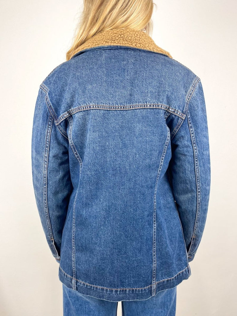 Donna Jacket w/Sherpa Lining in City Light - The Shoe Hive