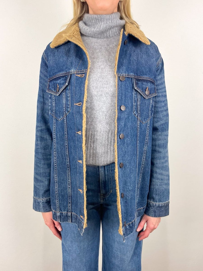 Donna Jacket w/Sherpa Lining in City Light - The Shoe Hive