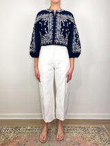 Drake Jacket in Navy - The Shoe Hive