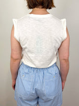 Dree Muscle Tee in Ecru - The Shoe Hive