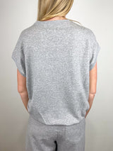 Duo Sweatshirt in Grey - The Shoe Hive