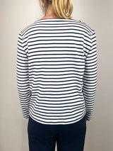 Easy Boatneck in Navy Stripe - The Shoe Hive