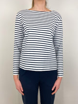 Easy Boatneck in Navy Stripe - The Shoe Hive