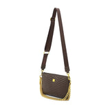 Almost Famous in Italian Espresso Leather with Moto Quilting