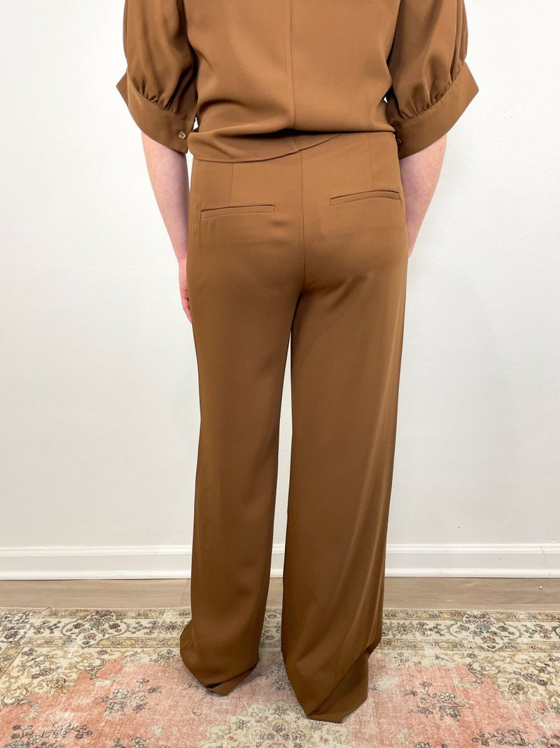 Edia Pant in Deep Ochre - The Shoe Hive