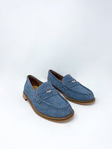 Elba in Pebble Suede w/Hardware - The Shoe Hive