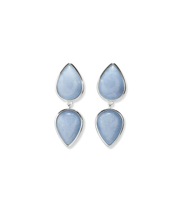 Electra Earrings in Angelite - The Shoe Hive