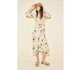 Ellen Mule in Brown and White Haircalf - The Shoe Hive