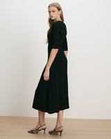 Elthea Knit Dress in Black - The Shoe Hive