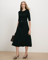 Elthea Knit Dress in Black - The Shoe Hive