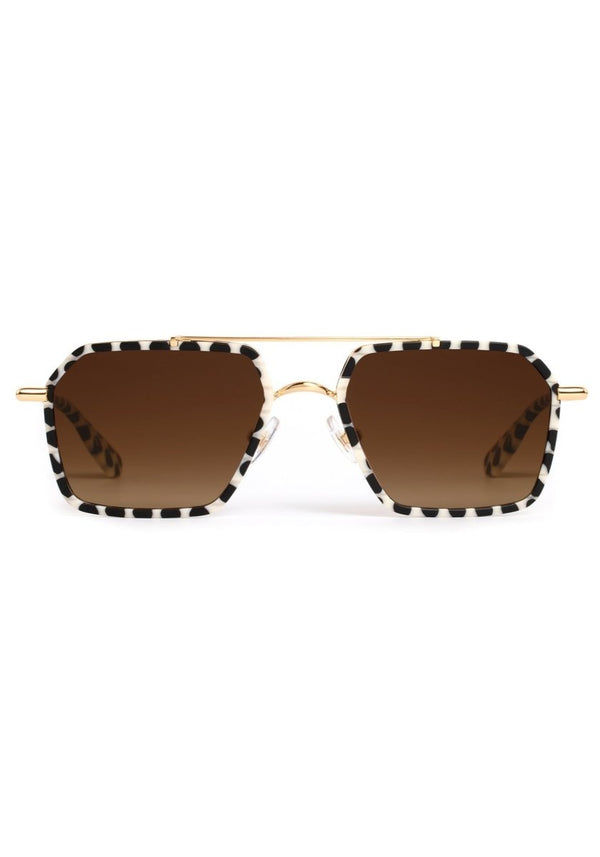 Emery in 18K + Matte Domino - The Shoe Hive
