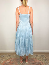 Emmalina SL Midi Dress in Adriatic - The Shoe Hive