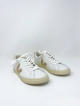 Esplar Logo Leather Extra White Platine - The Shoe Hive