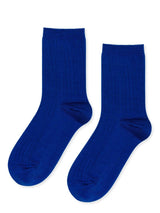Essential Rib Trouser Crew in Cobalt - The Shoe Hive