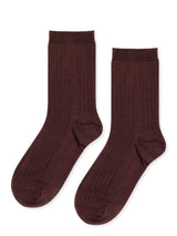 Essential Rib Trouser Crew in Espresso - The Shoe Hive