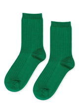 Essential Rib Trouser Crew in Green - The Shoe Hive