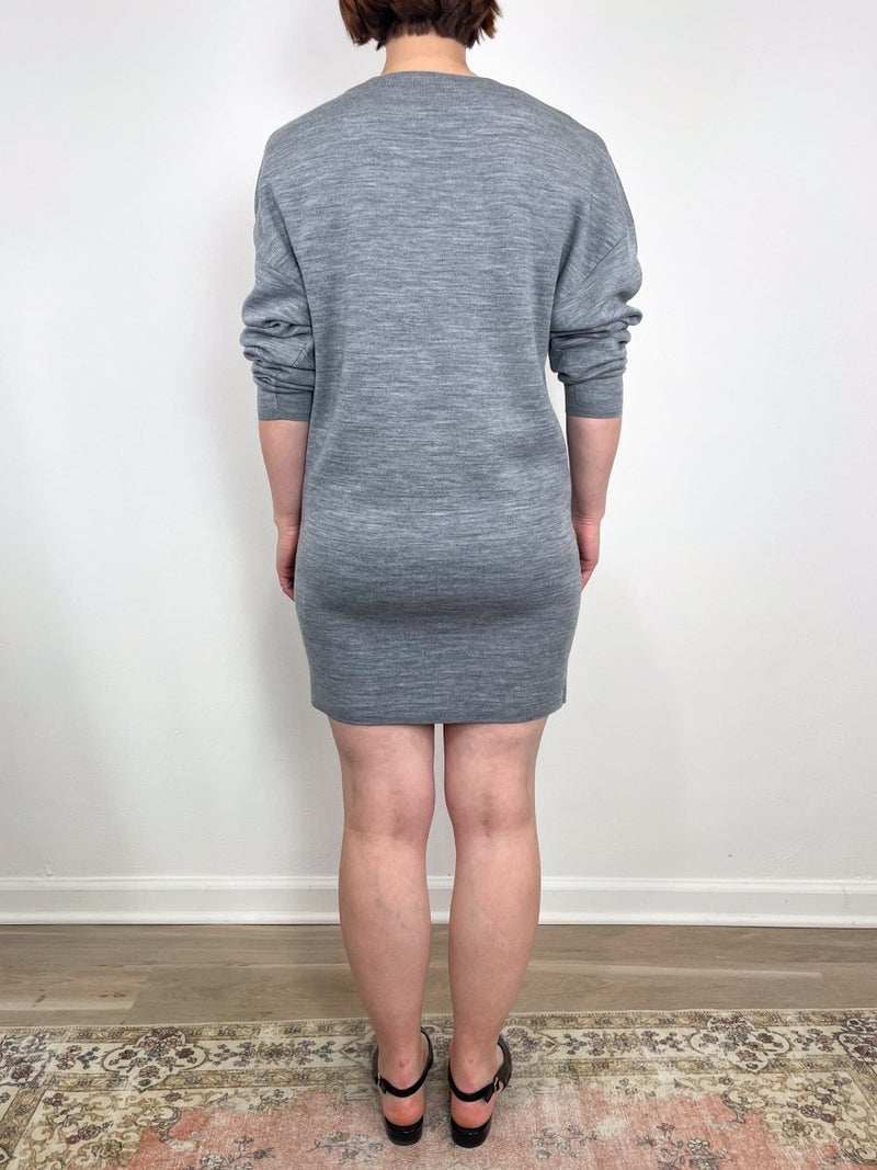 Essex Dress in Grey Melange - The Shoe Hive