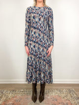 Estella Multicolor Midi Dress in Oasis - The Shoe Hive