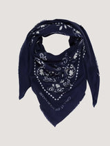 Étole Paisley in Navy - The Shoe Hive