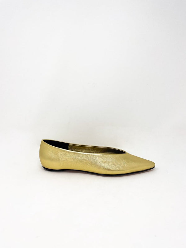 Everleigh Ballet in Gold - The Shoe Hive