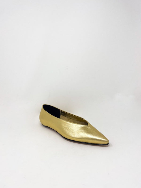 Everleigh Ballet in Gold - The Shoe Hive