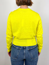 Everyday Crewneck Sweater in Lemon - The Shoe Hive