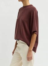 Feather Weight Viscose Neoprene SS in Bordeaux - The Shoe Hive