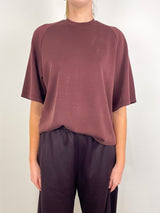 Feather Weight Viscose Neoprene SS in Bordeaux - The Shoe Hive