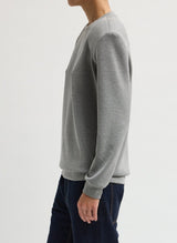 Feather Weight Viscose Removable Shoulder Pad LS in Grey - The Shoe Hive
