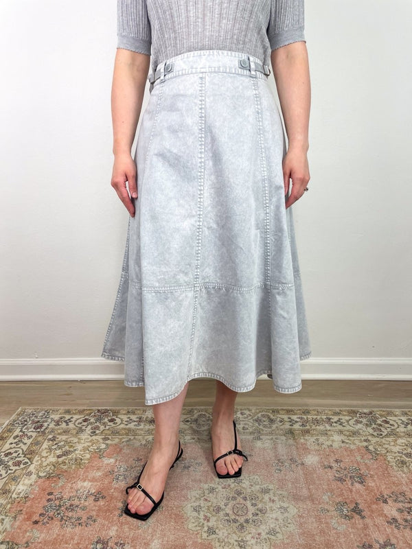 Finley High Waisted Skirt in Dune - The Shoe Hive