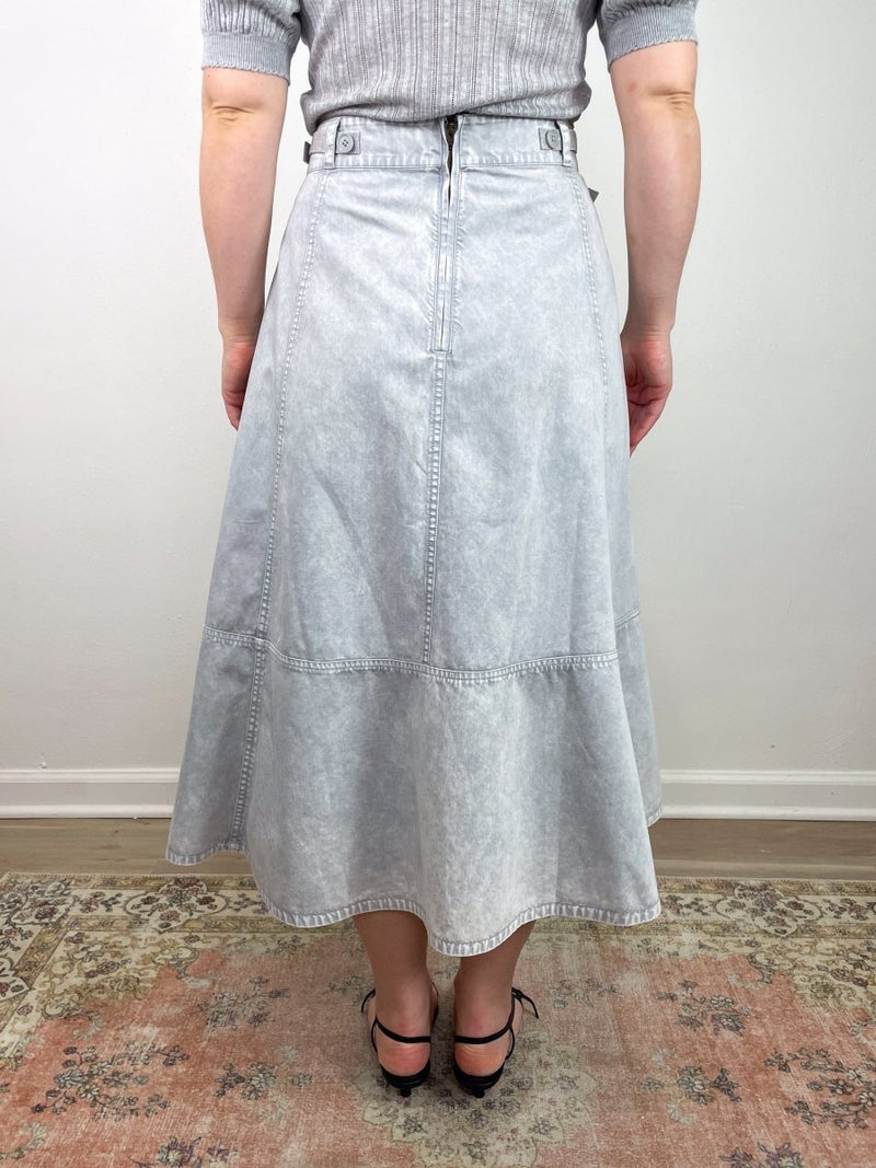 Finley High Waisted Skirt in Dune - The Shoe Hive