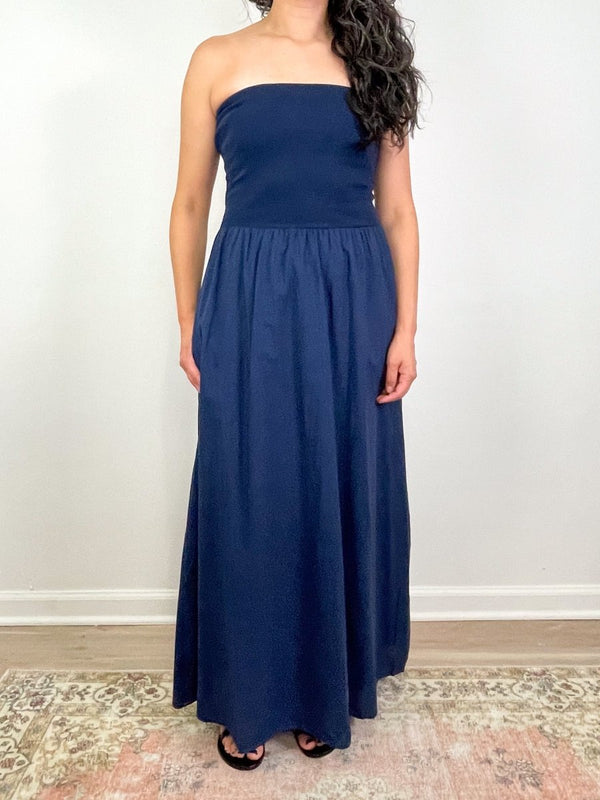 Finnian Dress in Navy - The Shoe Hive