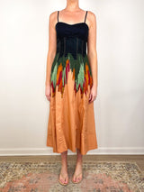 Fiora Cami Cotton Dress in Agate - The Shoe Hive