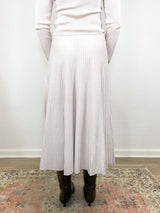 Flared Knit Skirt in Mist - The Shoe Hive