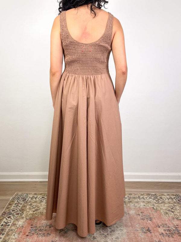 Florence Dress in Cappuccino - The Shoe Hive
