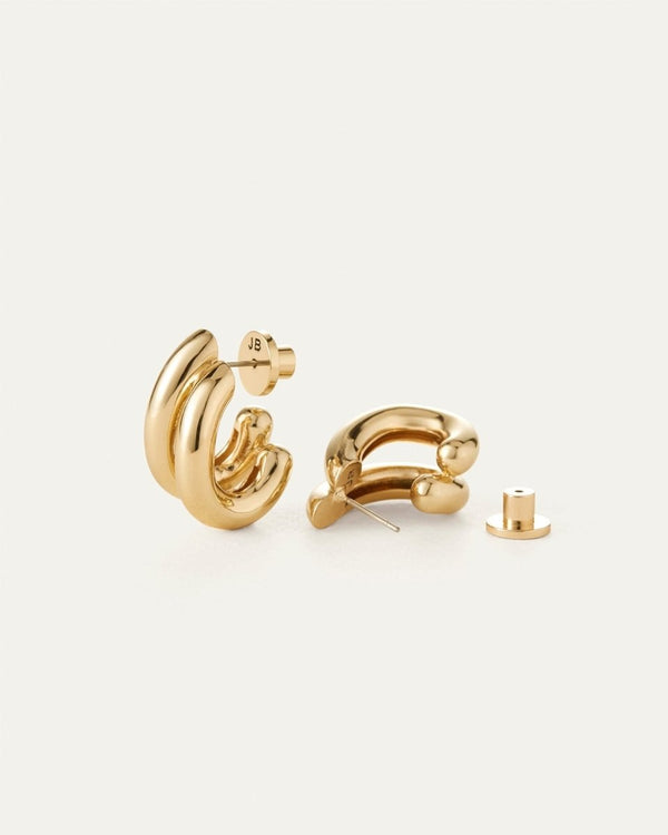 Florence Earring in Gold - The Shoe Hive