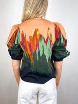 Florielle SS Cotton Top in Agate - The Shoe Hive