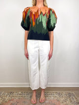 Florielle SS Cotton Top in Agate - The Shoe Hive